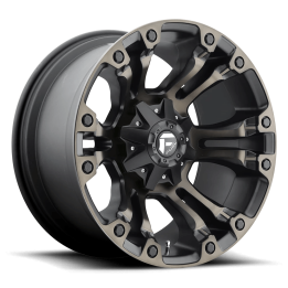 Alloy Wheel, FUEL D569 VAPOR, 20x12.0, ET -44, 6x135 / 6x139.7, 106.1, Black - EDK.ro