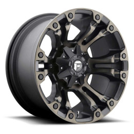 Jantă de Aluminiu, FUEL D569 VAPOR, 20x9.0, ET 20, 6x135 / 6x139.7, 106.1, Negru - EDK.ro