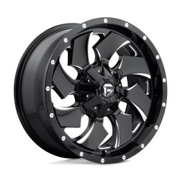 Alloy Wheel, FUEL D574 CLEAVER, 20x9.0, ET 20, 6x135 / 6x139.7, 106.1, Black - EDK.ro