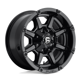 Alloy Wheel, FUEL D575 COUPLER, 17x9.0, ET -12, 6x135 / 6x139.7, 106.1, Black - EDK.ro