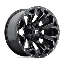 Alloy Wheel, FUEL D576 ASSAULT, 17x9.0, ET -12, 6x135 / 6x139.7, 106.1, Black - EDK.ro