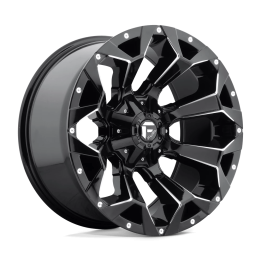 Alloy Wheel, FUEL D576 ASSAULT, 20x9.0, ET 19, 6x135 / 6x139.7, 106.1, Black - EDK.ro