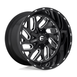 Alloy Wheel, FUEL D581 TRITON, 20x9.0, ET 1, 6x135 / 6x139.7, 106.1, Black - EDK.ro