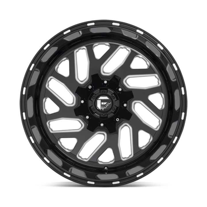 Alloy Wheel, FUEL D581 TRITON, 22x9.5, ET 19, 6x135 / 6x139.7, 106.1, Black - EDK.ro