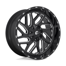 Jantă de Aluminiu, FUEL D581 TRITON, 22x10.0, ET -19, 6x135 / 6x139.7, 106.1, Negru - EDK.ro