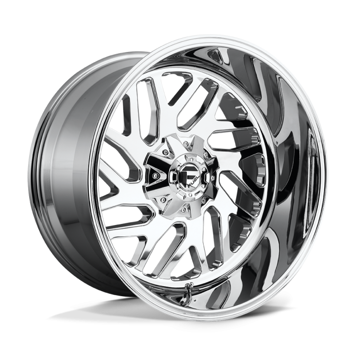 Jantă de Aluminiu, FUEL D609 TRITON, 22x12.0, ET -44, 6x135 / 6x139.7, 106.1, Crom - EDK.ro