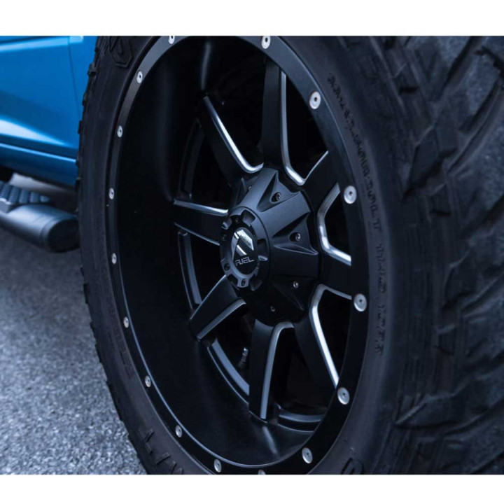 Alloy Wheel, FUEL D610 MAVERICK, 22x10.0, ET -24, 6x135 / 6x139.7, 106.1, Black - EDK.ro