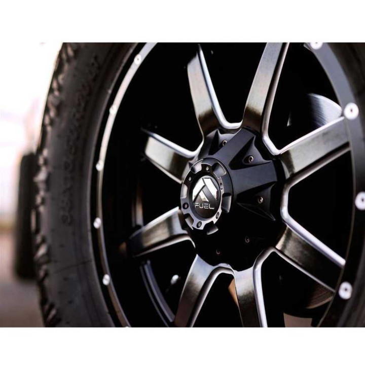Alloy Wheel, FUEL D610 MAVERICK, 22x10.0, ET -24, 6x135 / 6x139.7, 106.1, Black - EDK.ro