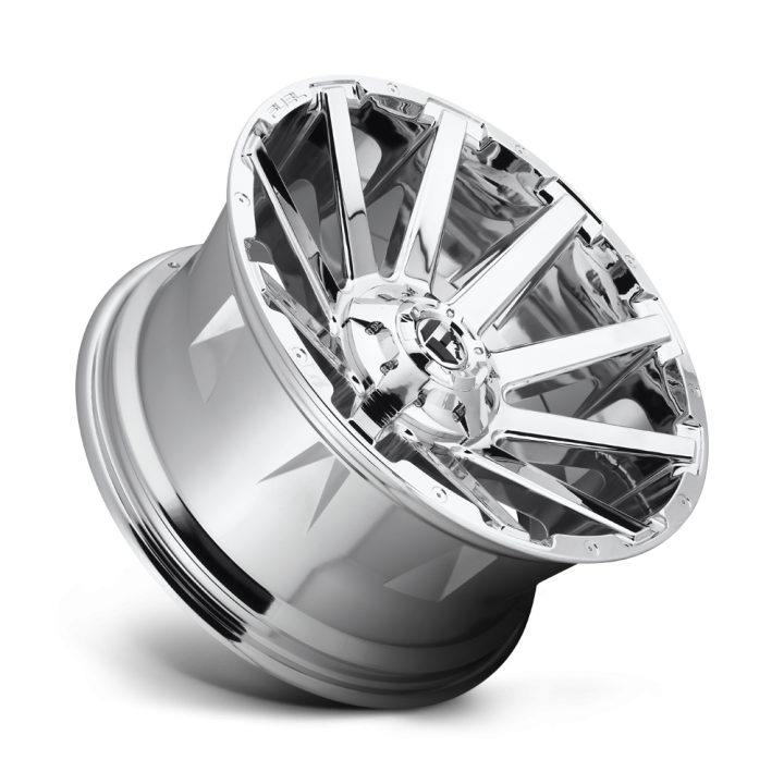 Jantă de Aluminiu, FUEL D614 CONTRA, 20x9.0, ET 20, 6x135 / 6x139.7, 106.1, Crom - EDK.ro