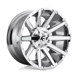 Alloy Wheel, FUEL D614 CONTRA, 20x9.0, ET 2, 6x135 / 6x139.7, 106.1, Chrome - EDK.ro