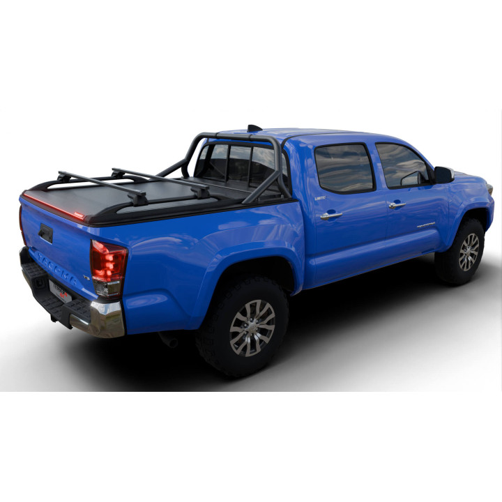 Manual Roll Top Tonneau Bed Cover, Tessera 4x4 Roll+, Toyota Tacoma Bed Length 6.0 Feet 2016 - 2023 - EDK.ro