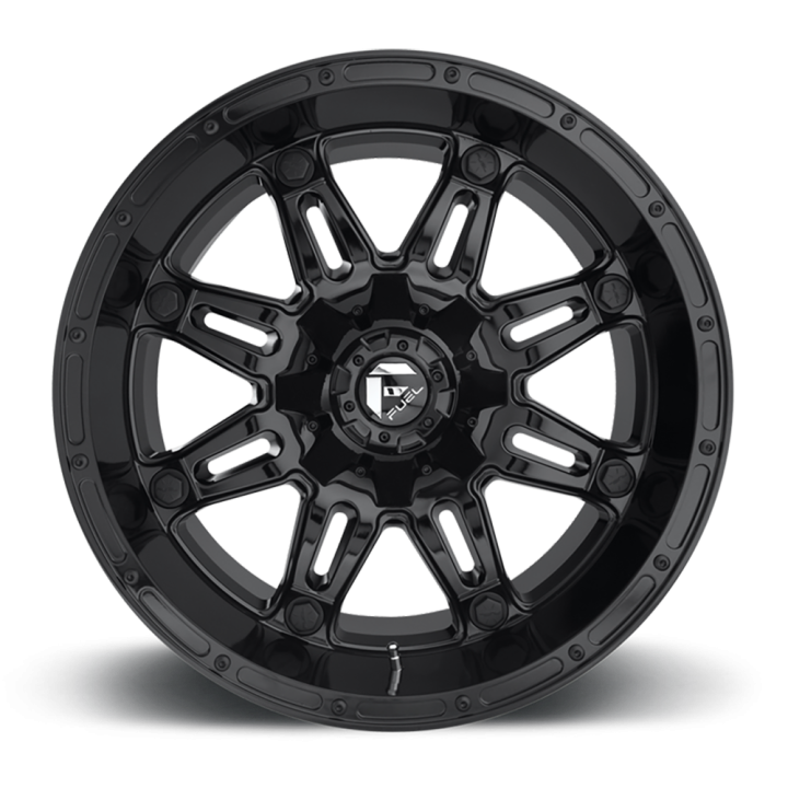 Alloy Wheel, FUEL D625 HOSTAGE, 20x9.0, ET -12, 6x135 / 6x139.7, 106.1, Black - EDK.ro