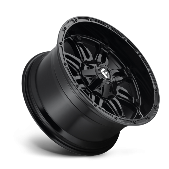 Alloy Wheel, FUEL D625 HOSTAGE, 20x9.0, ET -12, 6x135 / 6x139.7, 106.1, Black - EDK.ro