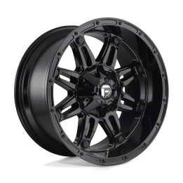 Alloy Wheel, FUEL D625 HOSTAGE, 20x10.0, ET -24, 6x135 / 6x139.7, 106.1, Black - EDK.ro