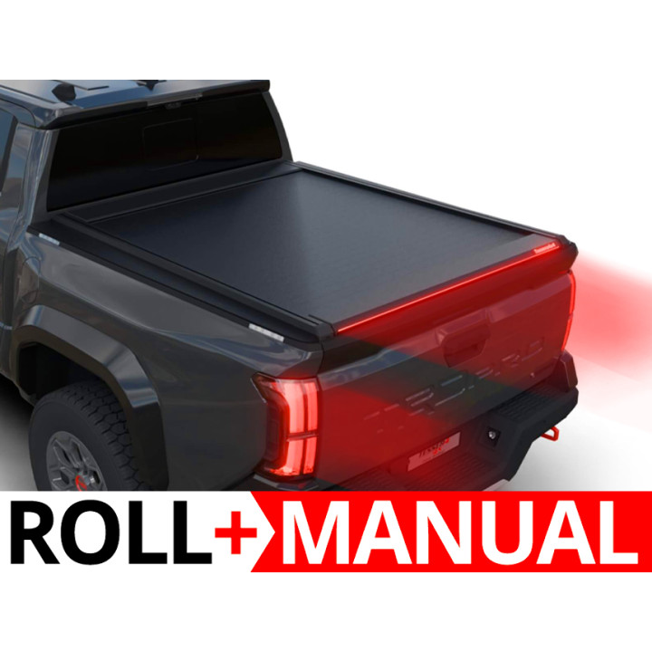 Închidere de Benă Tip Rulou Manual, Tessera 4x4 Roll+, Toyota Tacoma Lungime Benă 5.0 Feet 2024 - Prezent - EDK.ro