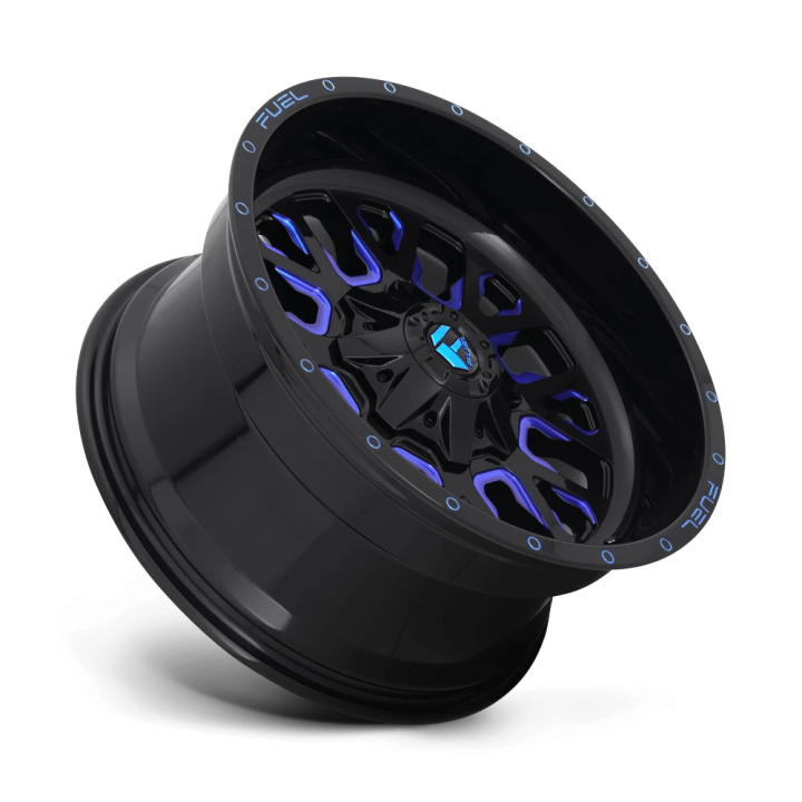 Jantă de Aluminiu, FUEL D645 STROKE, 18x9.0, ET 20, 6x135 / 6x139.7, 106.1, Negru - EDK.ro
