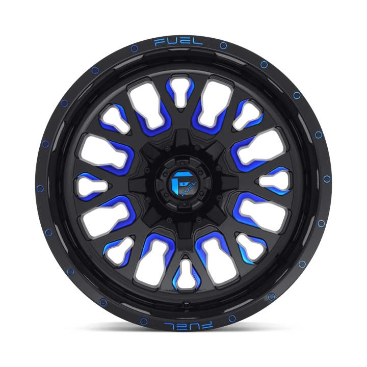 Alloy Wheel, FUEL D645 STROKE, 18x9.0, ET 20, 6x135 / 6x139.7, 106.1, Black - EDK.ro
