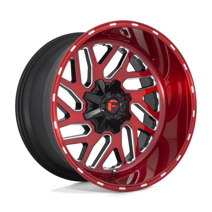 Alloy Wheel, FUEL D691 TRITON, 22x10.0, ET -19, 6x135 / 6x139.7, 106.1, Red - EDK.ro