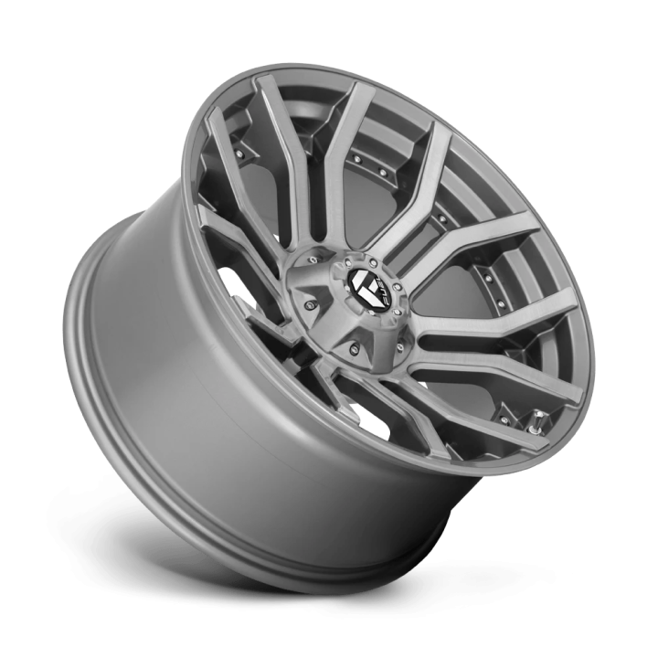 Alloy Wheel, FUEL D713 RAGE, 20x10.0, ET -18, 6x135 / 6x139.7, 106.1, Gunmetal - EDK.ro