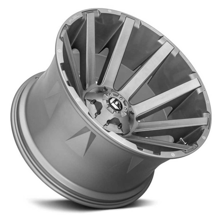 Alloy Wheel, FUEL D714 CONTRA, 20x9.0, ET 2, 6x135 / 6x139.7, 106.1, Gunmetal - EDK.ro