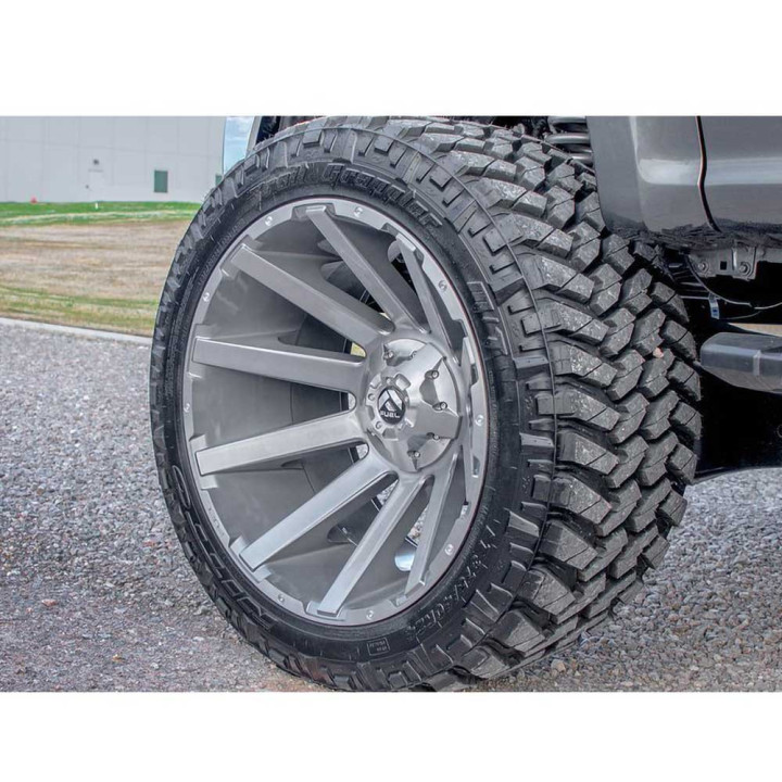 Jantă de Aluminiu, FUEL D714 CONTRA, 20x9.0, ET 2, 6x135 / 6x139.7, 106.1, Gri Metalizat - EDK.ro