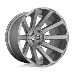 Alloy Wheel, FUEL D714 CONTRA, 20x10.0, ET -19, 6x135 / 6x139.7, 106.1, Gunmetal - EDK.ro