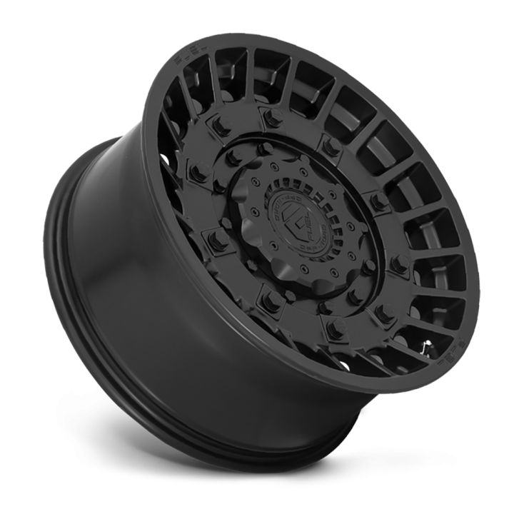 Alloy Wheel, FUEL D723 MILITIA, 20x9.0, ET 1, 6x135 / 6x139.7, 106.1, Black - EDK.ro