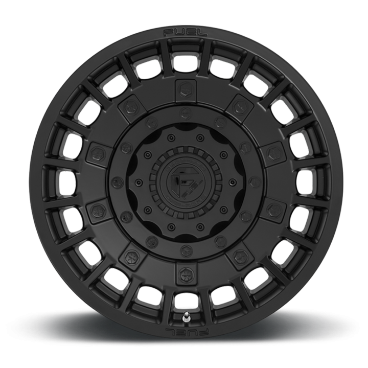 Alloy Wheel, FUEL D723 MILITIA, 20x9.0, ET 1, 6x135 / 6x139.7, 106.1, Black - EDK.ro