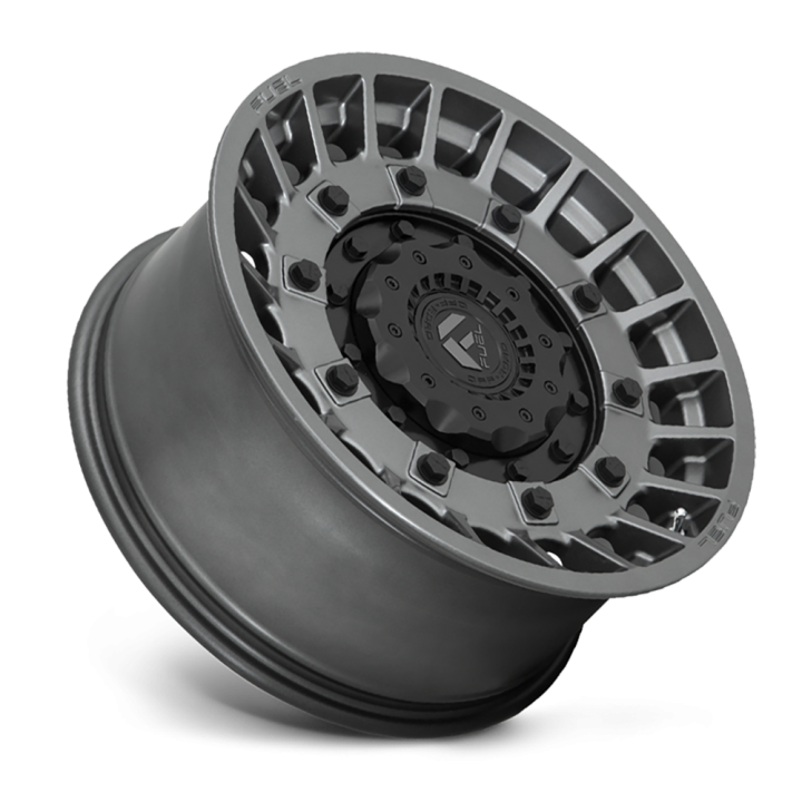 Jantă de Aluminiu, FUEL D726 MILITIA, 17x9.0, ET 1, 6x135 / 6x139.7, 106.1, Negru - EDK.ro