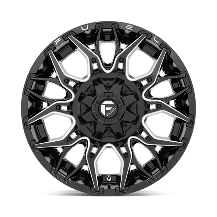 Jantă de Aluminiu, FUEL D769 TWITCH, 20x9.0, ET 1, 6x135 / 6x139.7, 106.1, Negru - EDK.ro