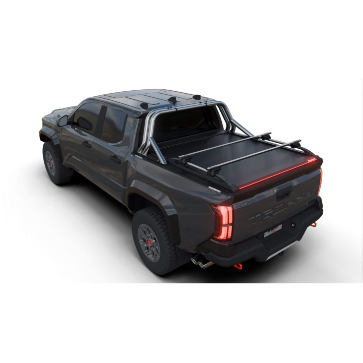 Manual Roll Top Tonneau Bed Cover, Tessera 4x4 Roll+, Toyota Tacoma Bed Length 6.0 Feet 2024 - Present - EDK.ro