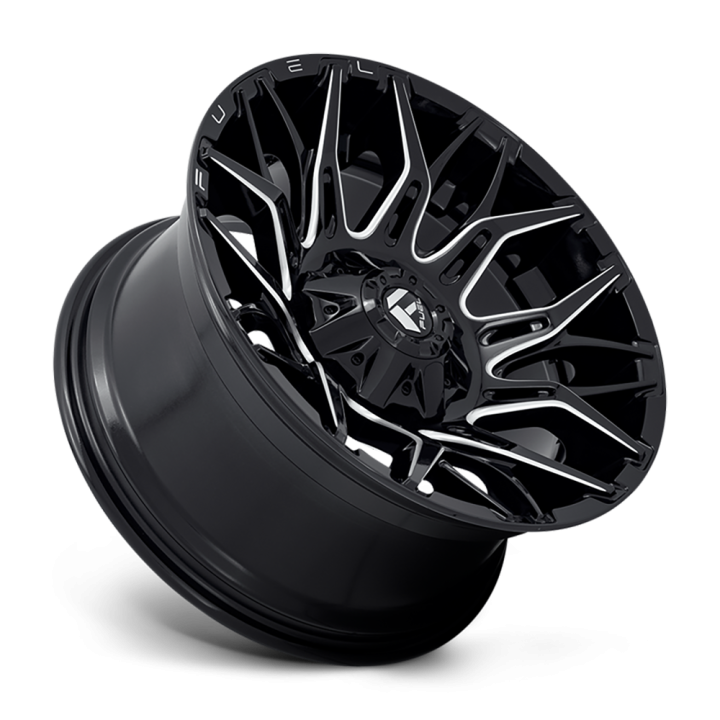 Jantă de Aluminiu, FUEL D769 TWITCH, 20x10.0, ET -18, 6x135 / 6x139.7, 106.1, Negru - EDK.ro