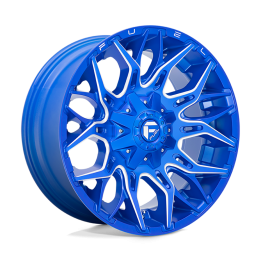 Alloy Wheel, FUEL D770 TWITCH, 20x9.0, ET 1, 6x135 / 6x139.7, 106.1, Blue - EDK.ro