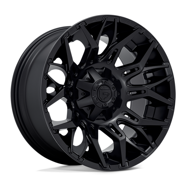 Jantă de Aluminiu, FUEL D772 TWITCH, 20x10.0, ET -18, 6x135 / 6x139.7, 106.1, Negru - EDK.ro