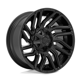 Jantă de Aluminiu, FUEL D775 TYPHOON, 20x10.0, ET -18, 6x135 / 6x139.7, 106.1, Negru - EDK.ro
