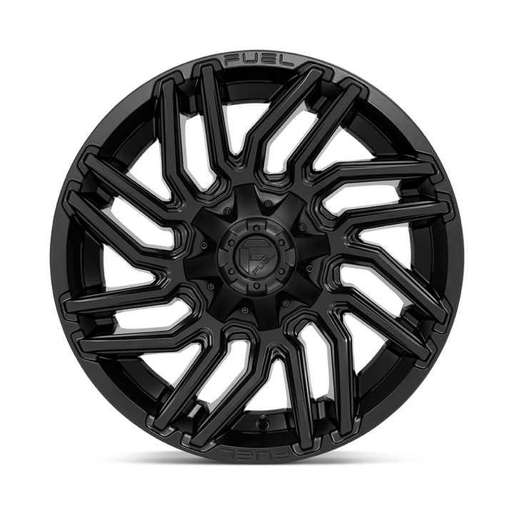 Alloy Wheel, FUEL D775 TYPHOON, 20x10.0, ET -18, 6x135 / 6x139.7, 106.1, Black - EDK.ro