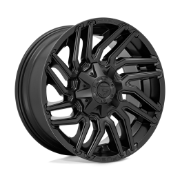 Jantă de Aluminiu, FUEL D775 TYPHOON, 22x12.0, ET -44, 6x135 / 6x139.7, 106.1, Negru - EDK.ro