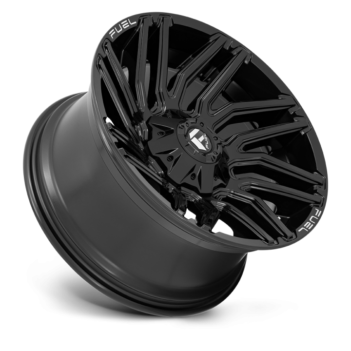 Jantă de Aluminiu, FUEL D776 TYPHOON, 20x10.0, ET -18, 6x135 / 6x139.7, 106.1, Negru - EDK.ro