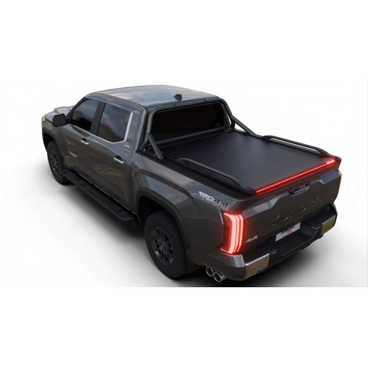 Manual Roll Top Tonneau Bed Cover, Tessera 4x4 Roll+, Toyota Tundra Bed Length 5.5 Feet 2014 - 2021 - EDK.ro