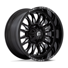 Jantă de Aluminiu, FUEL D795 ARC, 20x10.0, ET -18, 6x135 / 6x139.7, 106.1, Negru - EDK.ro