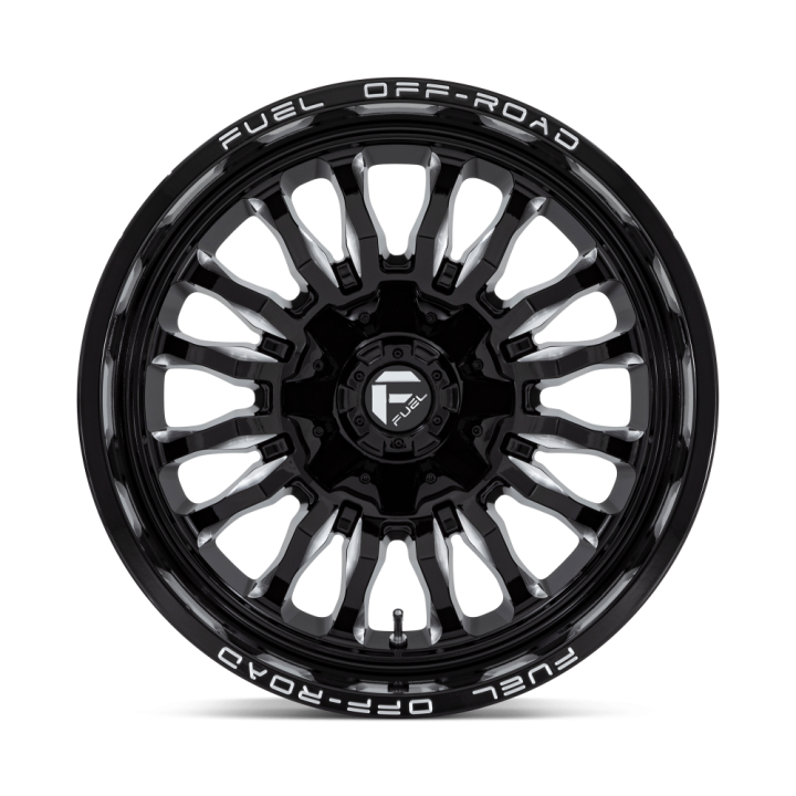 Jantă de Aluminiu, FUEL D795 ARC, 20x10.0, ET -18, 6x135 / 6x139.7, 106.1, Negru - EDK.ro