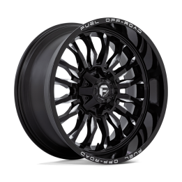 Jantă de Aluminiu, FUEL D795 ARC, 22x10.0, ET -18, 6x135 / 6x139.7, 106.1, Negru - EDK.ro