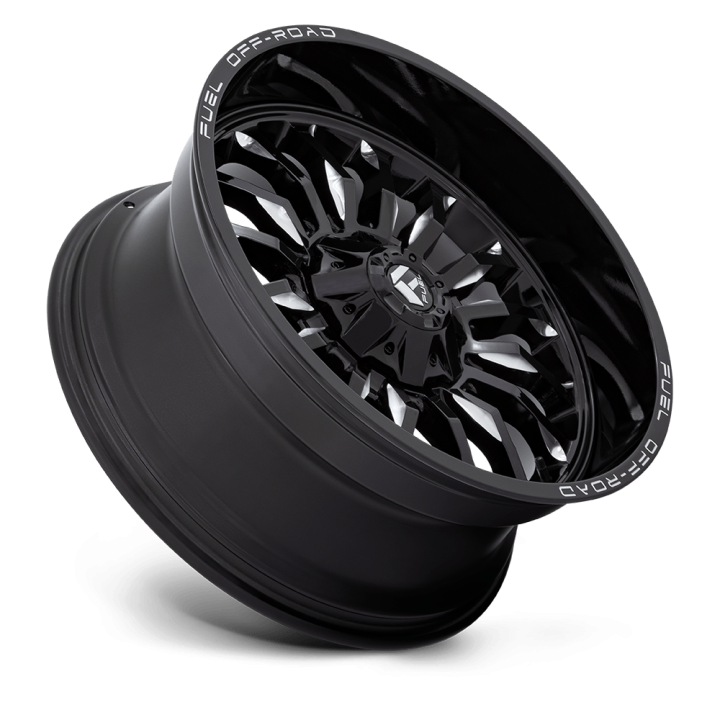 Alloy Wheel, FUEL D795 ARC, 22x10.0, ET -18, 6x135 / 6x139.7, 106.1, Black - EDK.ro