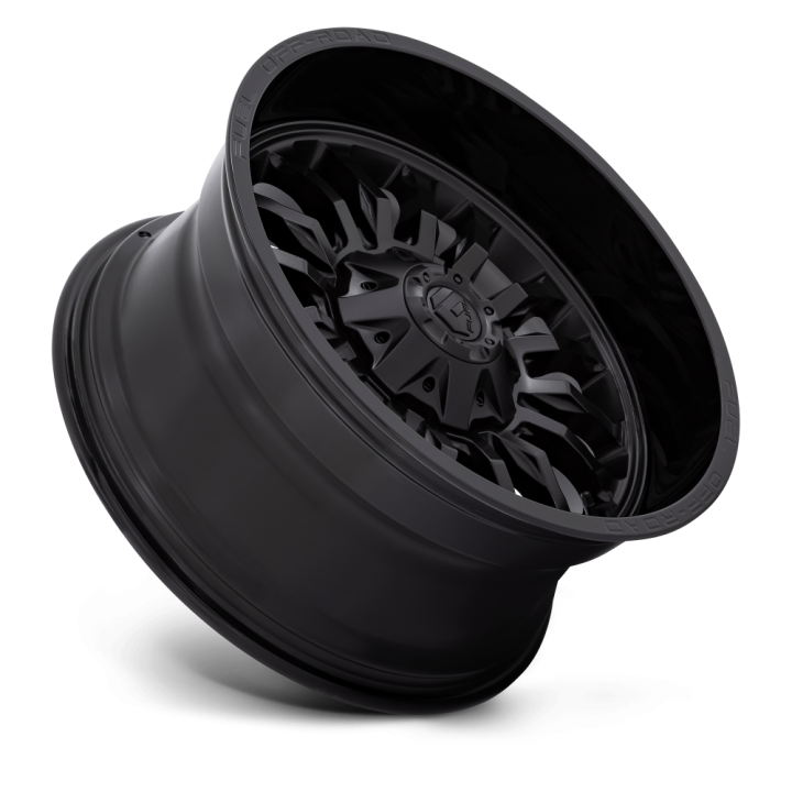 Alloy Wheel, FUEL D796 ARC, 20x10.0, ET -18, 6x135 / 6x139.7, 106.1, Black - EDK.ro