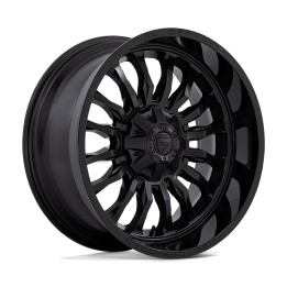 Jantă de Aluminiu, FUEL D796 ARC, 22x10.0, ET -18, 6x135 / 6x139.7, 106.1, Negru - EDK.ro