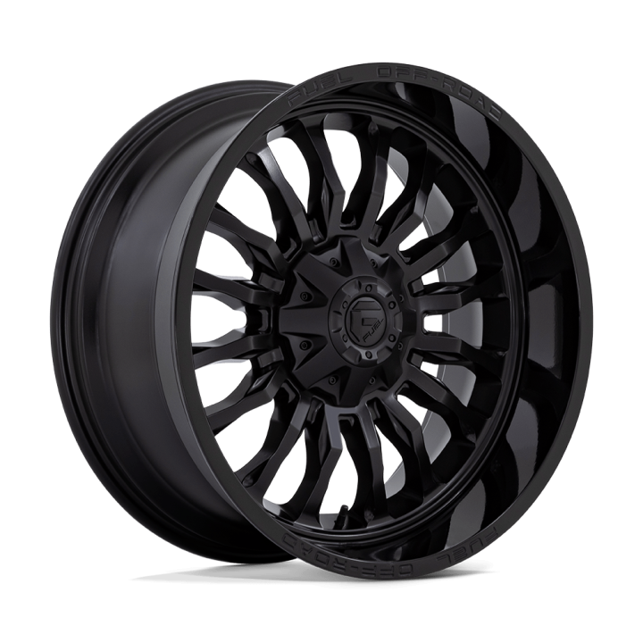 Alloy Wheel, FUEL D796 ARC, 22x10.0, ET -18, 6x135 / 6x139.7, 106.1, Black - EDK.ro