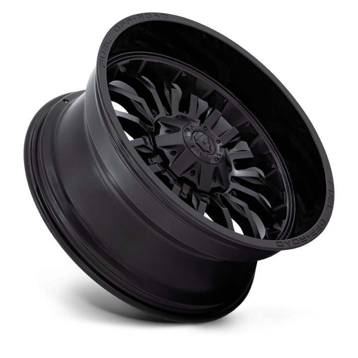 Alloy Wheel, FUEL D796 ARC, 22x10.0, ET -18, 6x135 / 6x139.7, 106.1, Black - EDK.ro