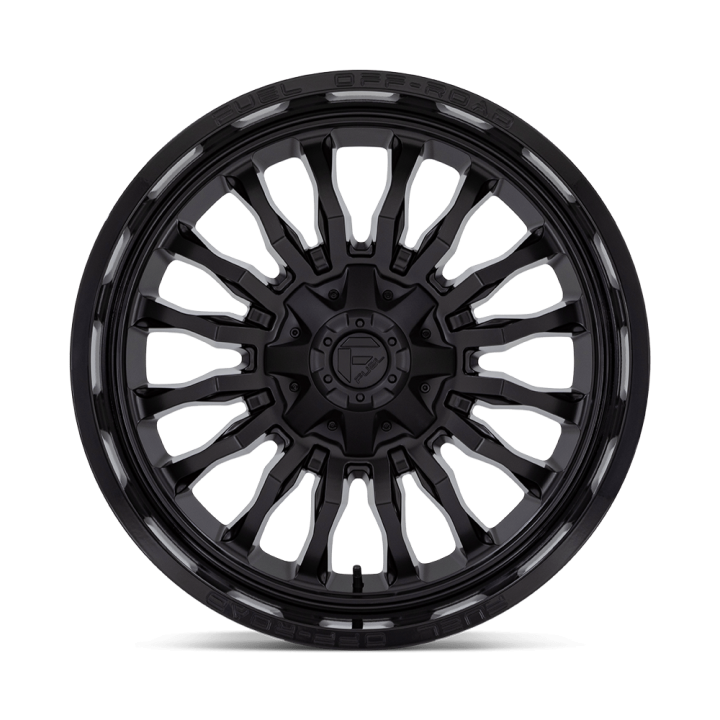 Alloy Wheel, FUEL D796 ARC, 22x10.0, ET -18, 6x135 / 6x139.7, 106.1, Black - EDK.ro