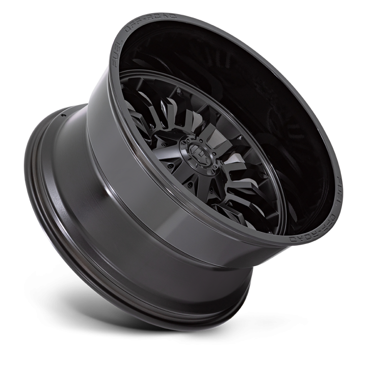 Alloy Wheel, FUEL D796 ARC, 22x12.0, ET -44, 6x135 / 6x139.7, 106.1, Black - EDK.ro
