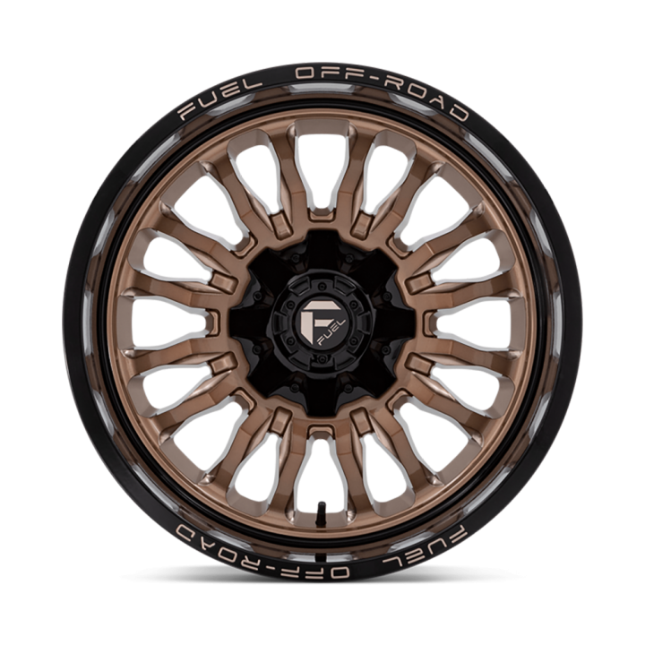 Alloy Wheel, FUEL D797 ARC, 20x10.0, ET -18, 6x135 / 6x139.7, 106.1, Black - EDK.ro